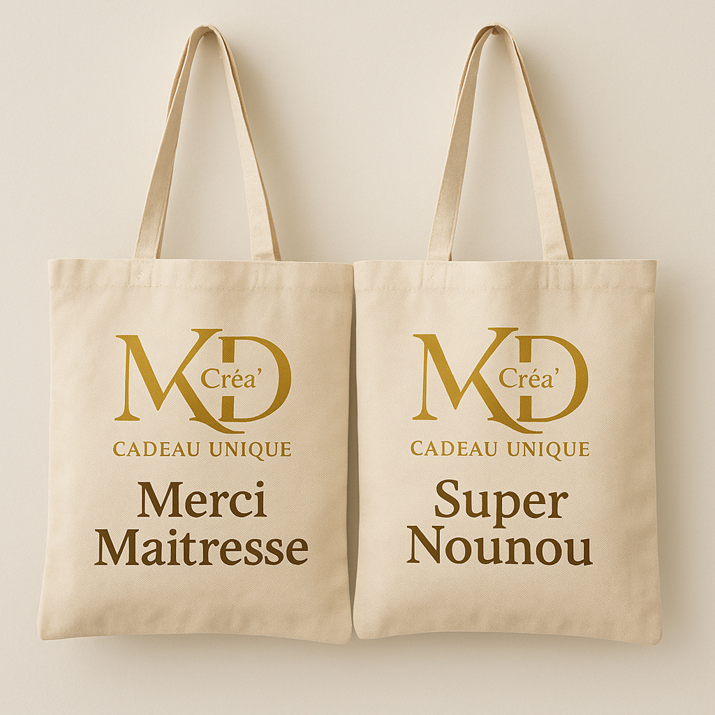 Cadeaux Nounou Maîtresse : mugs tote bags sacs trousses